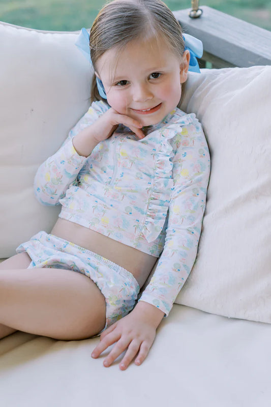 OCEAN CLUB GIRL RASHGUARD SET