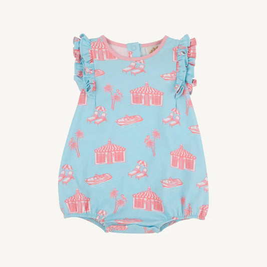 RUEHLING RUFFLE BUBBLE PARROT CAY PINK