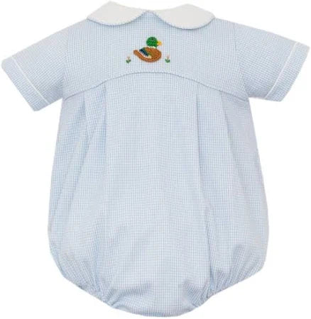 MALLARD DUCK BLUE CHECK BUBBLE