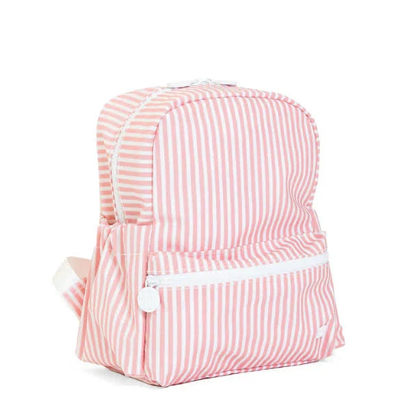 MINI BACKER PIMLICO STRIPE DUSTY ROSE