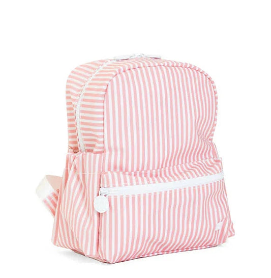 MINI BACKER PIMLICO STRIPE DUSTY ROSE