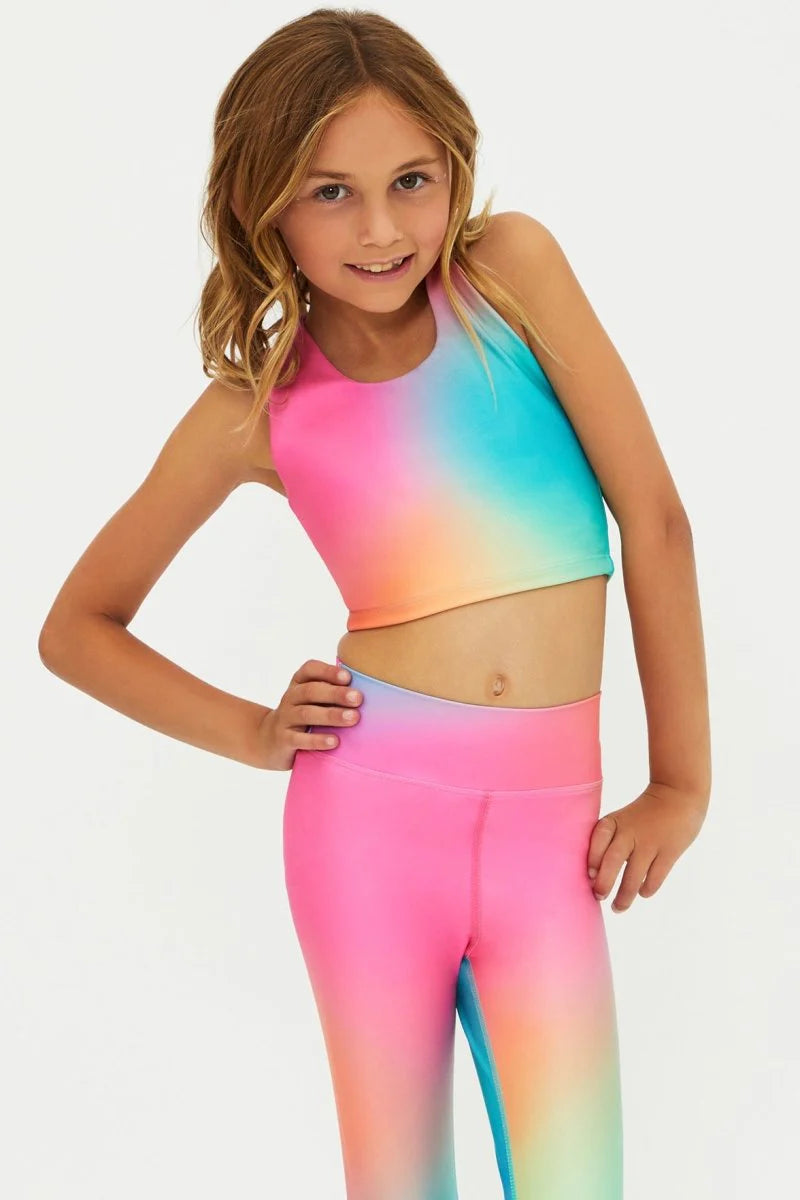 LITTLE PEPPA LEGGING STRAWBERRY SUNSET OMBRE