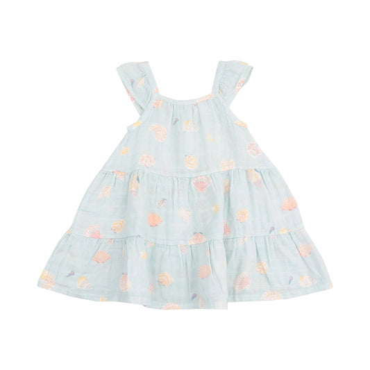 TWIRLY SUNDRESS PRETTY SEASHELLS